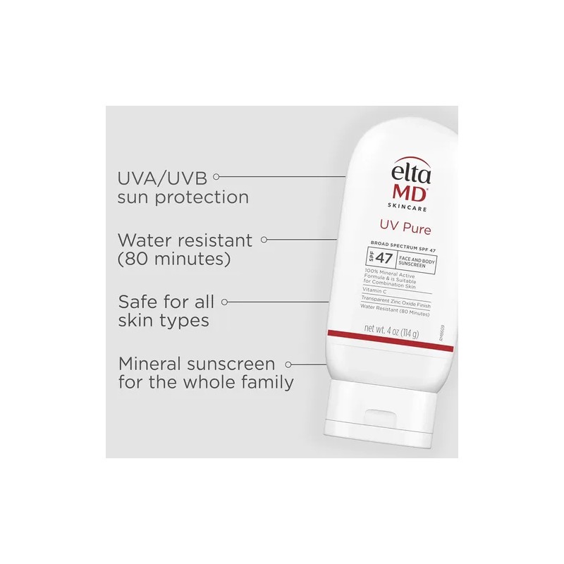 Eltamd Md Uv Pure Spf 47 Protector Solar Mineral Bloqueador