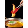Endoshoji BTV7601 Commercial Antibacterial Heat Resistant Colorful Tongs, Red, Metal