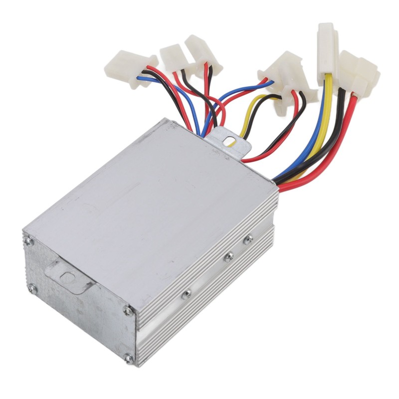 48V 800W Brushed Motor Controller with Yellow Grips Set Heat