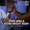 Eveready LED Tactical Flashlight, Bright Rechargeable Flashlights for Emergencies and