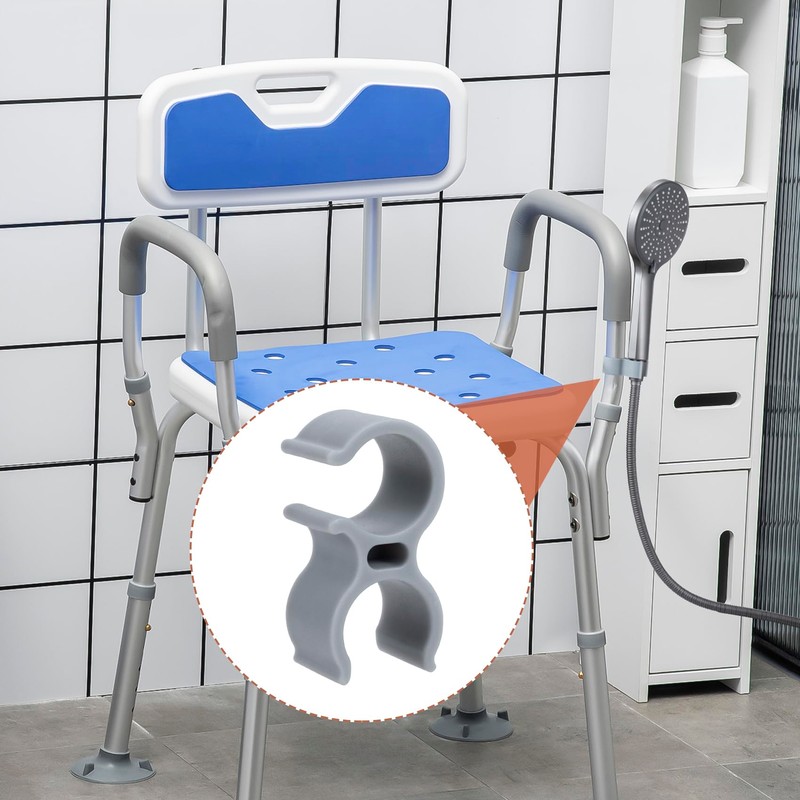 Alpinleux 4 Pcs Shower Head Holder for Shower Chair, Bath