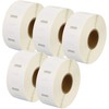 5 Rolls S0929120 25 mm x 25 mm Labels Compatible