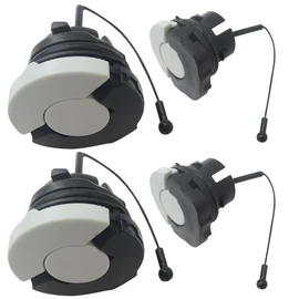ATIODYUUK Fuel Cap&Oil Cap Replacement for Stihl MS 880, MS 460, MS 440, MS 391, MS 390, MS 362, MS 361, MS 311, MS 290, MS 280, MS 270 (2 Pack)