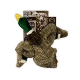 ALL FOR PAWS Mallard Dog Toy with Squeaker, 10-inch/ 25 cm, Mixed