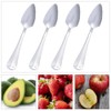 4 Pcs Grapefruit Spoon with Serrated Edge Stainless Steel Fruit