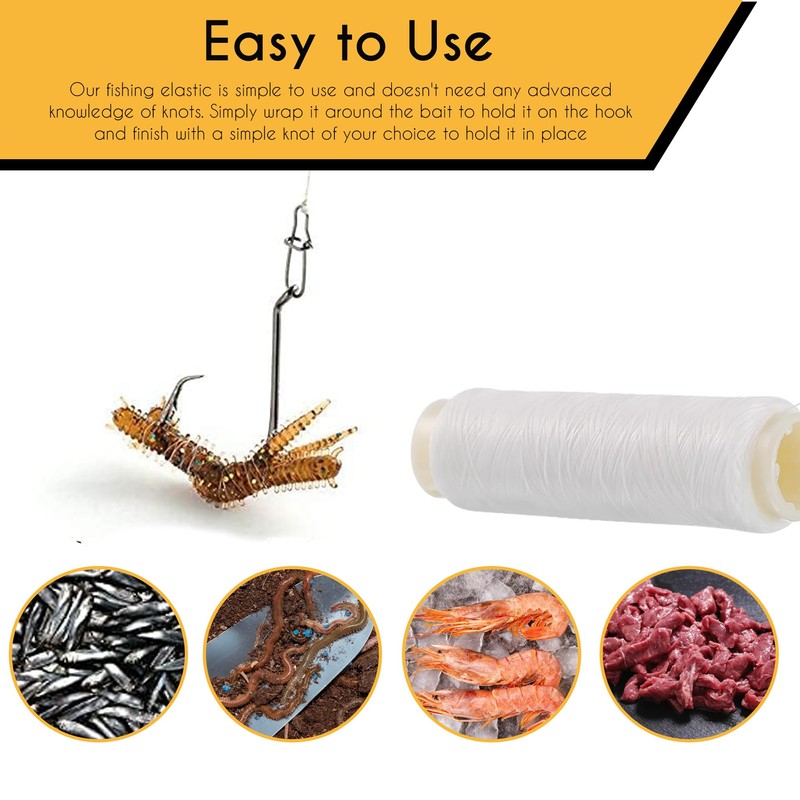 Ani-Safe Sea Fishing, beach casting, bait whipping elastic thread in
