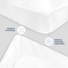 Dreamzie Fitted Sheet 80 x 200 cm - 100% Microfraser