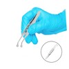 Ipetboom Gland Massage Tweezers Eye Remover Tool Eyelid Tweezers Round
