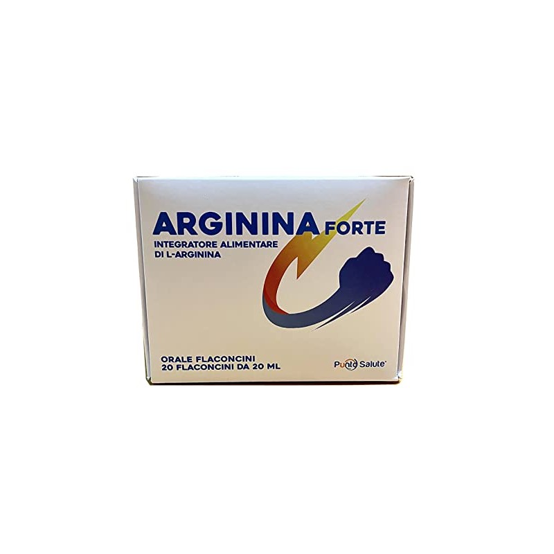 SEB Arginina Forte Orale 20 Flaconcini, Integratore Alimentare di L-Arginina