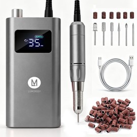 Professional Nail Drill Machine, 35000 RPM High Torque Electric Nail File