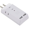 Ohm Electric HS-TM3U2K3-W Tap with 2 USB Charging Ports, Lightning