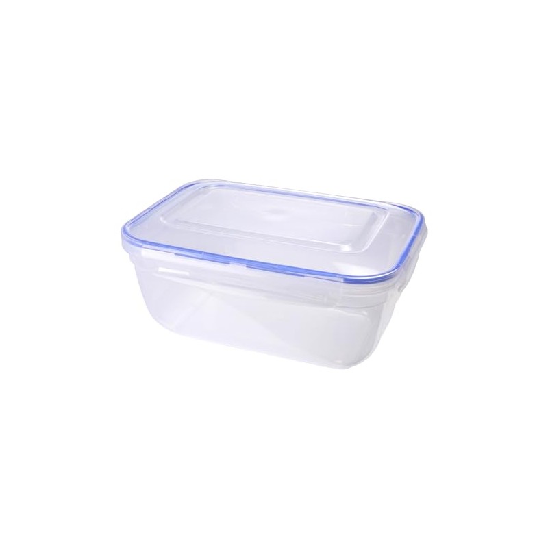 Homéa, 4 Litre Plastic Airtight Container with Snap On Lid