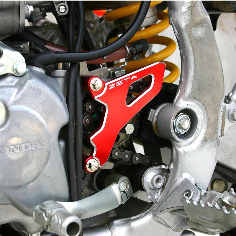 Zeta (zi-ta) Drive Cover CRF150R (07 – 18) Red ze80