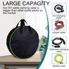 Lunyloer Waterproof Heavy Duty Cable Storage Bag, 2Pcs EV Portable