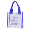 Snoopy 0415 Clear Tote Bag, Transparent Bag, Small, Fountain, Spa,