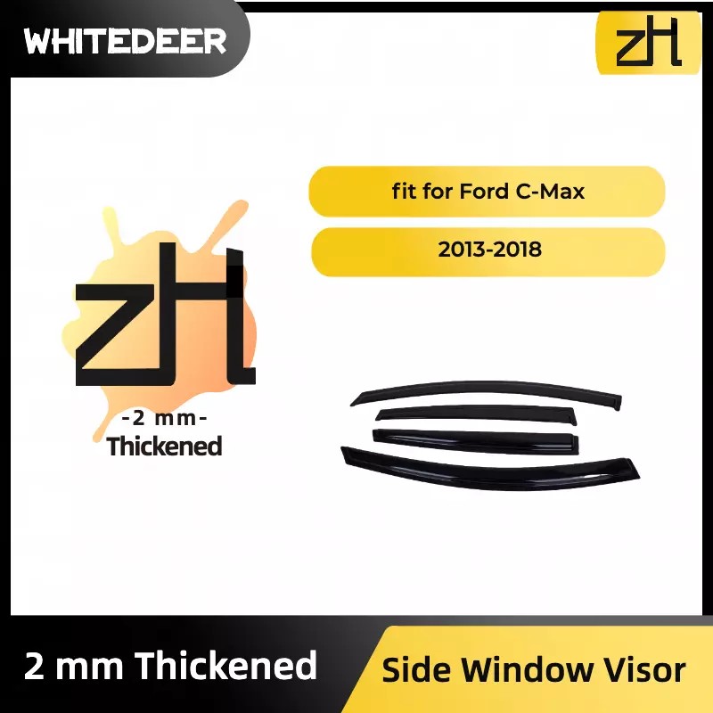 ZH Fits for Ford C-Max 2013-2018 Side Window Visor Sun