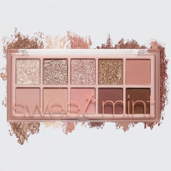 SNS People's Eye Shadow Palette, 10 Colors, Everyday Butterfly Eye