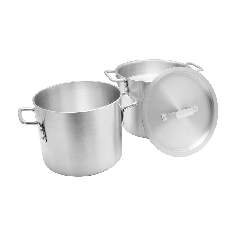 Excellante 8 Quart Aluminum Heavy Gauge Double Boiler Satin Finish