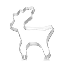ZDYWY Mini Elk Reindeer Sika Deer Baby Cookie Cutters for Christmas