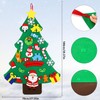 Felt Christmas Tree, 100 cm High Felt Christmas Tree Set