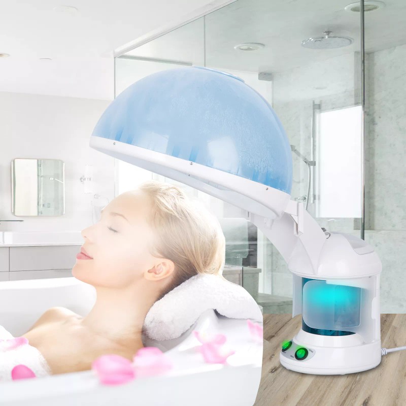 SEGAWE Facial Steamer Ozone Steamer with 360° Rotatable Arm Professional