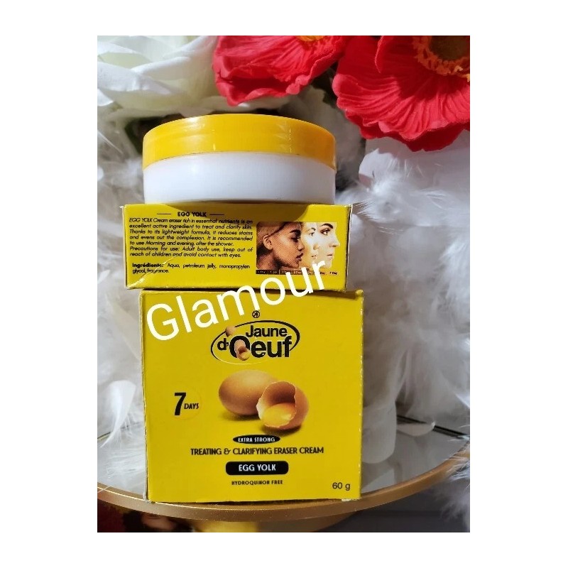 jaune d'oeuf 5pcs. Jaune Doeuf egg yolk body care set.