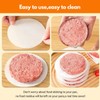 Proxima Direct 500 PCS Burger Patties 4.5 inch Round Hamburger