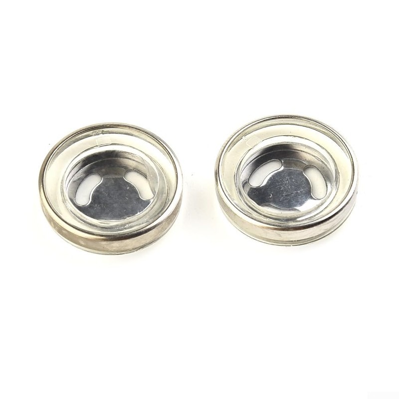 2 Pack of Reliable 18mm Motorcycle Brake Master Cylinder Sight