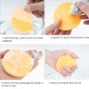 10 Pieces Face Wash Sponge, Natural Cellulose Face Cleansing Sponge