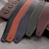 Nefelibata 3" Wide Guitar Strap, Full Grain Italian Leather Adjustable