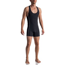 Olaf Benz Men's BLU1200 Beachbody Swim Trunks, (Black 8000), Medium