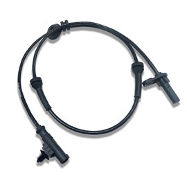 Jewkot 1-Pack Car Wheel Speed ​​Sensor, Direct Mount Anti-Lock Brake Controller, Rear Left Standard ABS System Sensing Device, Compatible with Heyue (Black)