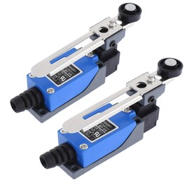 Nuluxi Lever Limit Switch Adjustable Waterproof Limit Switch Beautiful Look Perfect for Electrical Control Switches in Mechanics and Other Industries (Pack of 2)