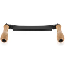 Lanties Draw Knife 10 Inch Straight Draw Wooden Shaver with Wooden Handle Drawknife Debarking Tool Wood Scraper for Woodworking Tool Bark Peeling Removal