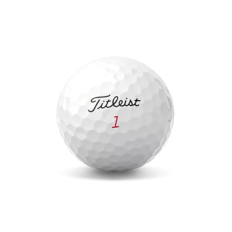Titleist Pro V1x Performance Alignment Golf Balls 1-Dozen White/Red