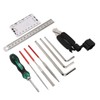 Guitar Maintenance Tool Kit Hex Wrench File Screwdriver Ruler String