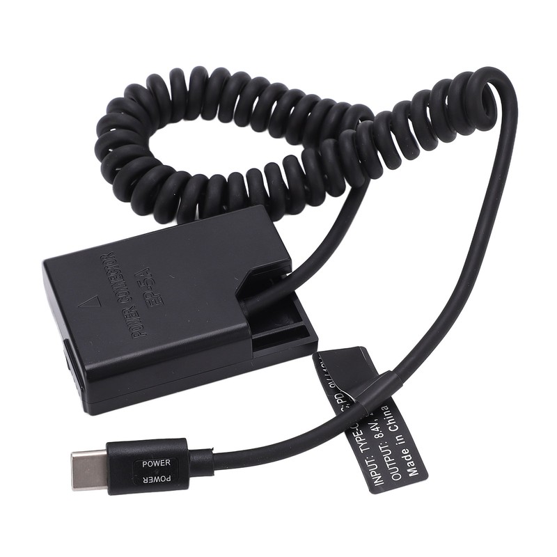 Type C Power Adapter DC Coupler ENEL14 Full Decoding Dummy