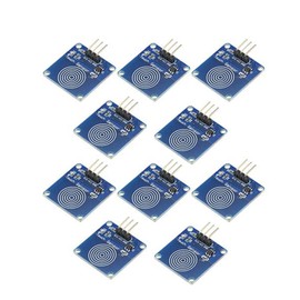 Fasizi 10pcs TTP223B Digital Touch Capacitive Sensor Switch Module for Arduino