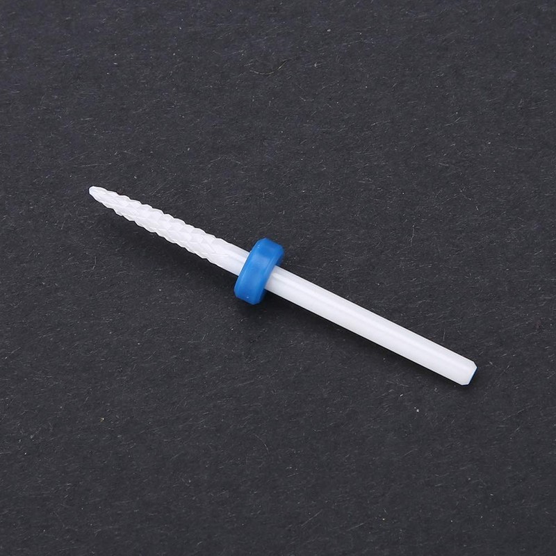 5 Type Pedicure Nail Drill Bit,Ceramic Nail Polishing Bits Cylinder