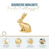 Rabbit figure for standing: large Easter bunny figure, Easter decoration