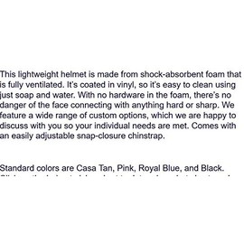 Danmar Soft Shell Helmet for Children and Adults (Medium, Casa Tan)