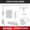 Rust-Oleum 320202 Concrete & Garage Clear Finish Topcoat, Gallon, Gloss