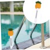 Kisangel 2pcs Practical Pool Thermometer Adorable Pineapple Shape Accurate Temp