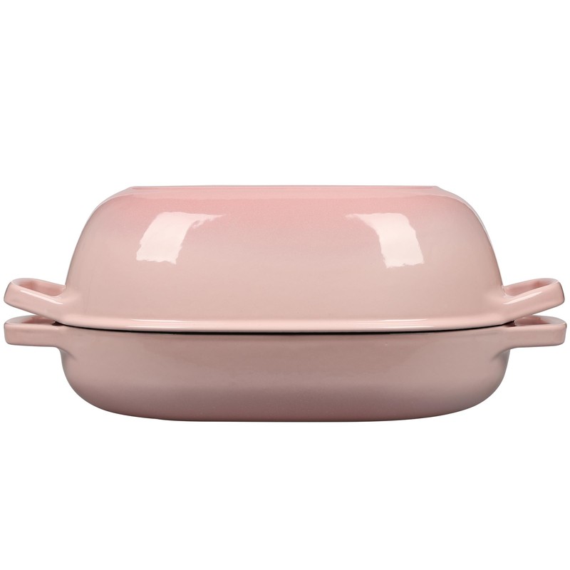 EDGING CASTING Enameled Cast Iron Dutch Oven Pot with Lid,