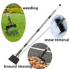Multifunctional Garden Cleaning Shovel, 59" Adjustable Handle, Heavy-Duty Stainless Steel
