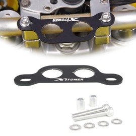 xitomer Motorcycle Auxiliary Dash Shelves Universal Motorcycle Dash Panel for M8 Handlebar Clamp Screws 108.6mm-123.1mm Handlebar Clamp Acrews Distance