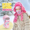 WAWSAM Space Children's Balaclava Face Mask for Boys, Unicorn H-THICKEN