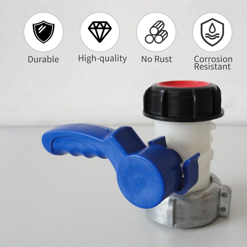 75mm Outlet Tap for IBC Tank Drain Adapter Tap Adapter