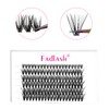 Cluster Lashes 30D DIY Eyelash Extension D Curl Individual Lashes