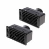 TEAMWILL 4Pcs Black Heat AC Air Exhaust Vent Dash Ventilation